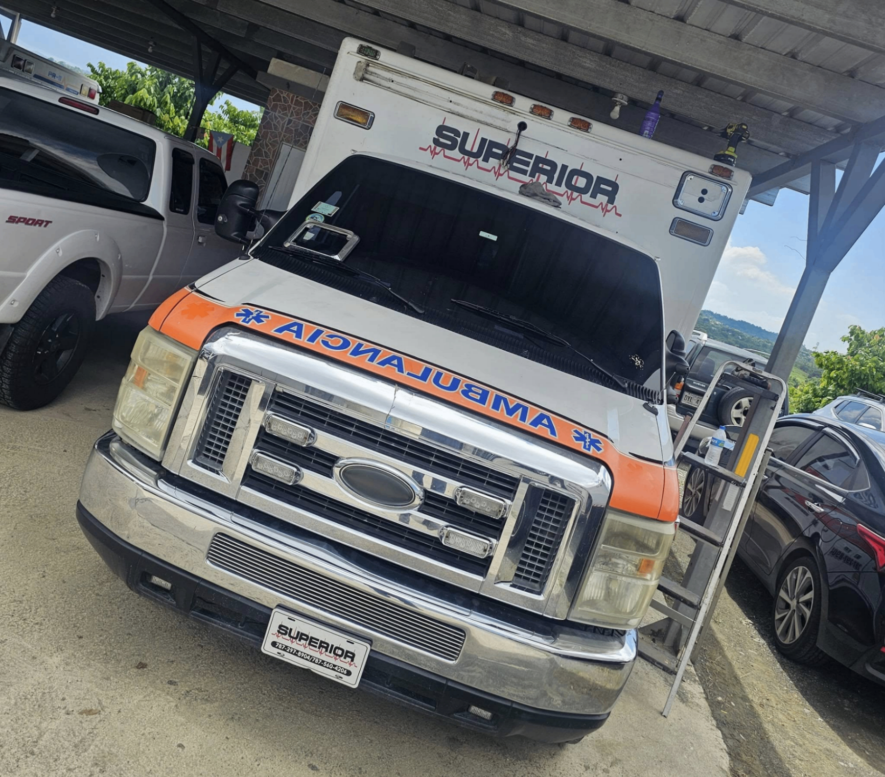 Ambulance Front Lighting